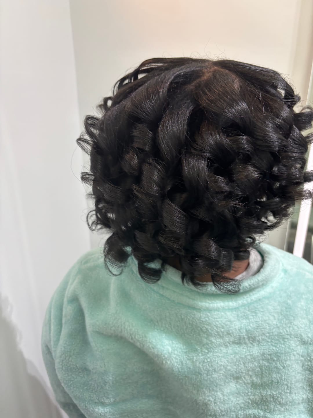 Customer photo review of NATURAL SHAMPOO & CONDITIONER - 8 fl oz