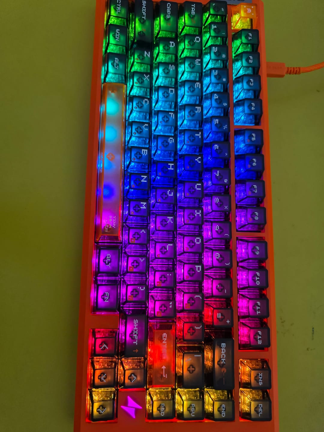 Customer photo review of ATK RS7 Air Klavye (Manyetik Switch / HE)