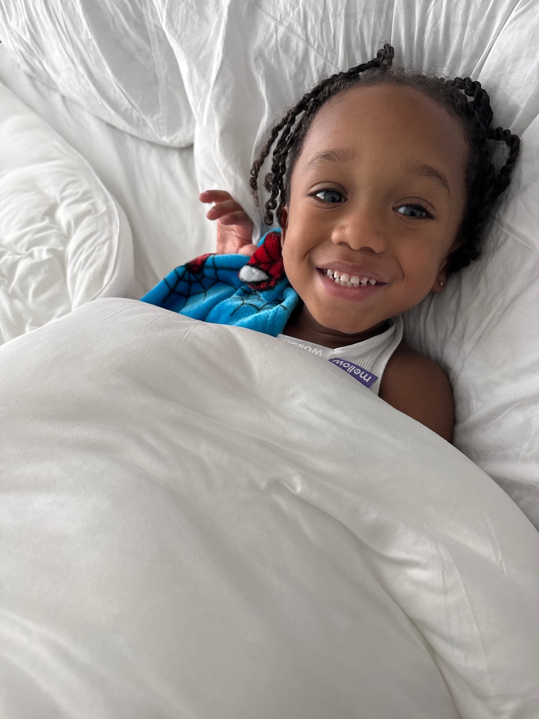 Customer photo review of Waterproof & Stain-Resistant Hotel Pillow