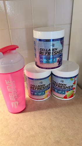 Customer photo review of Believe Shaker