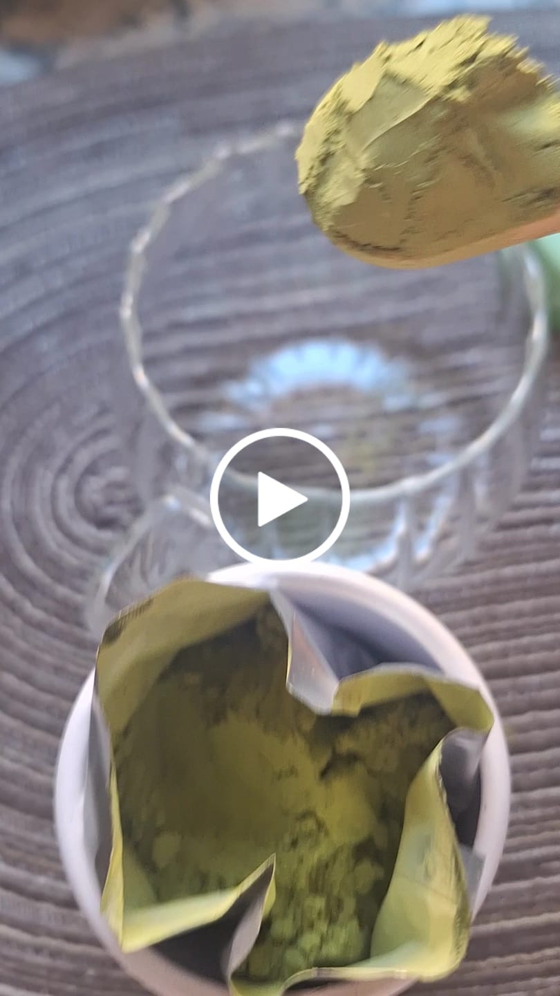Customer video review of Té Matcha Premium 100%