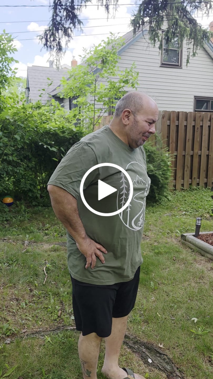 Customer video review of Bikes & Coffee T-Shirt
