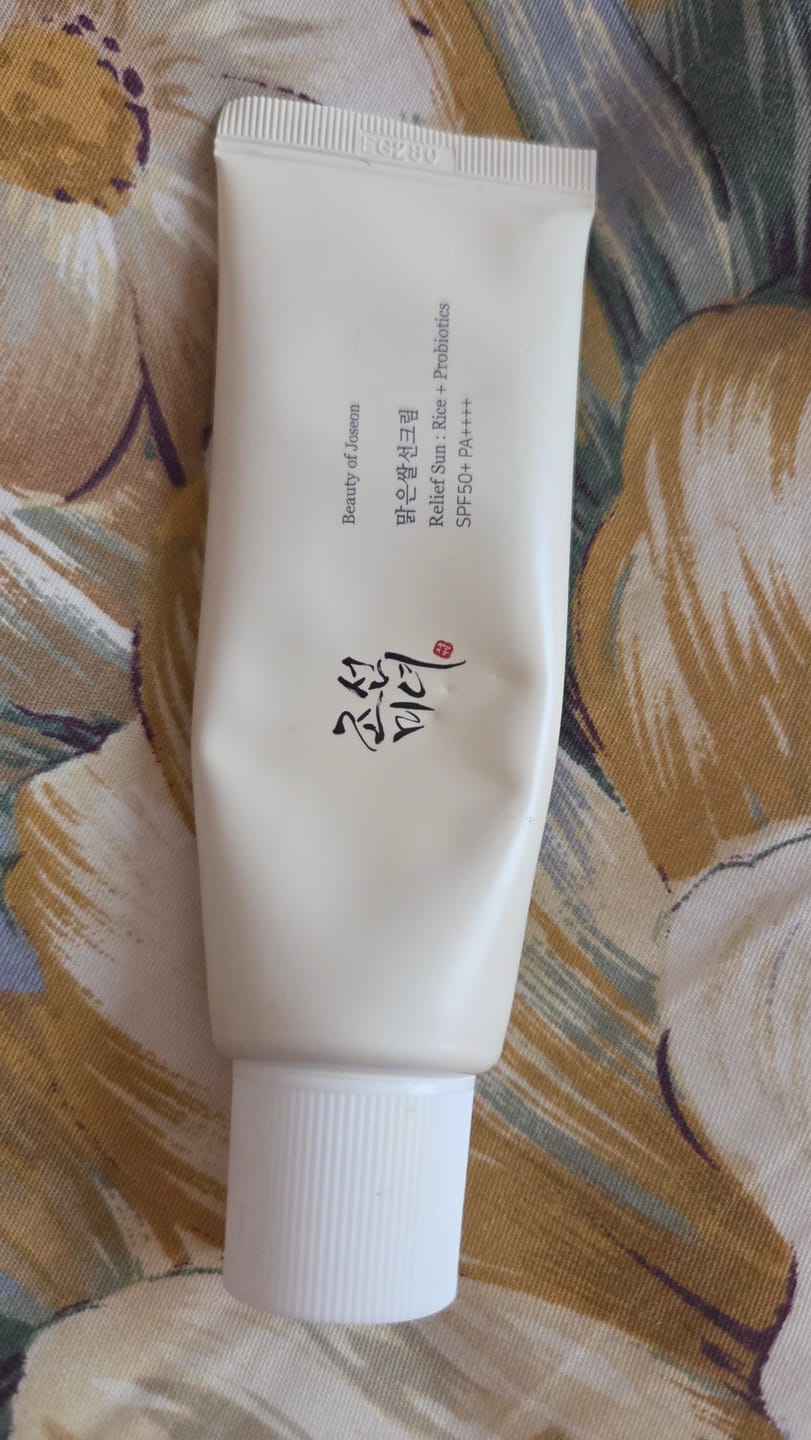 Customer photo review of Saules aizsargkrēms ar probiotiķiem Beauty of Joseon Relief Sun Rice Probiotics SPF50
