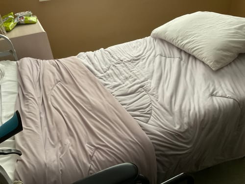 Customer photo review of CloudCool™ Cooling Comforter