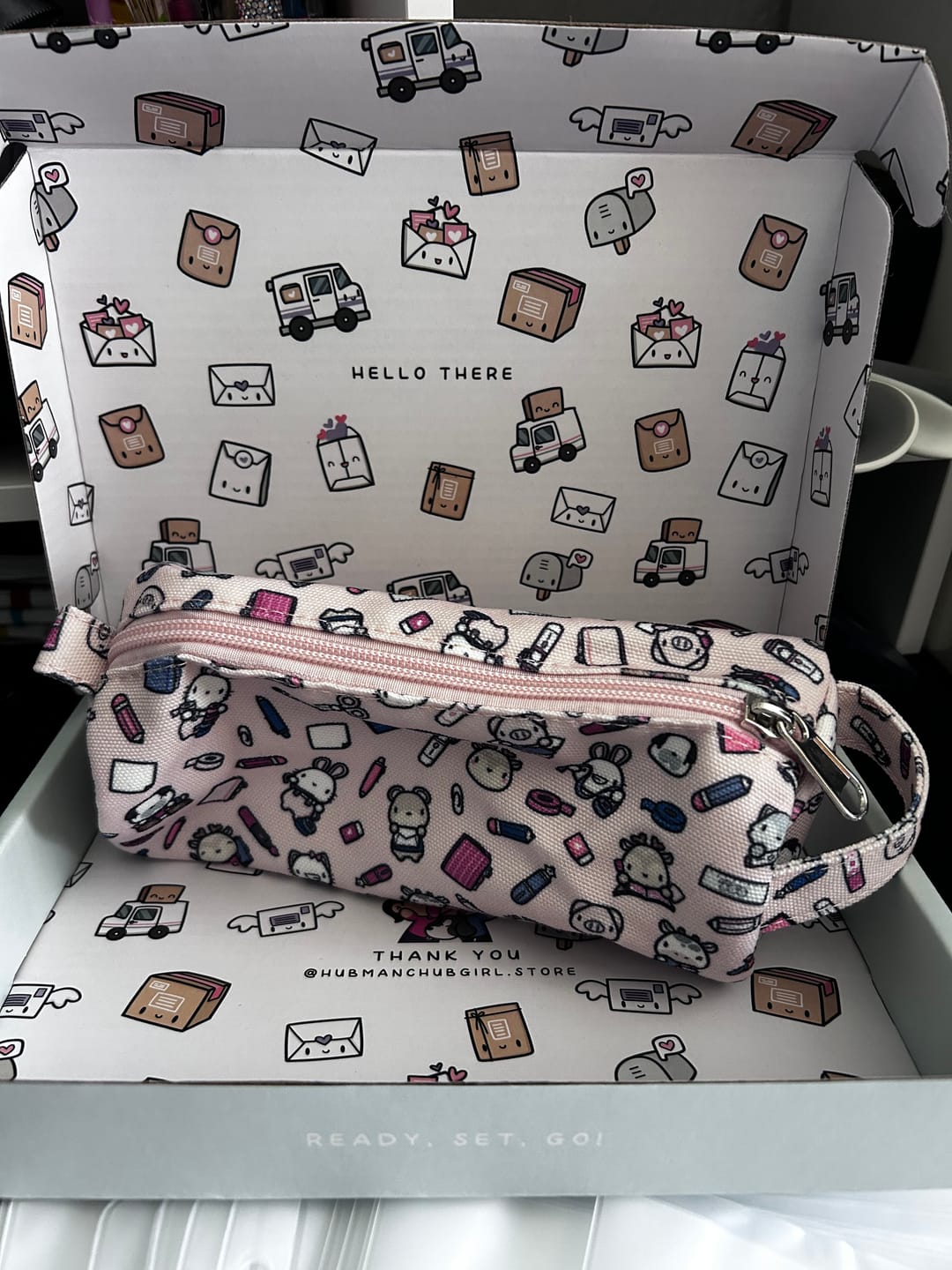 Customer photo review of Stationery Buddies Pencil Pouch