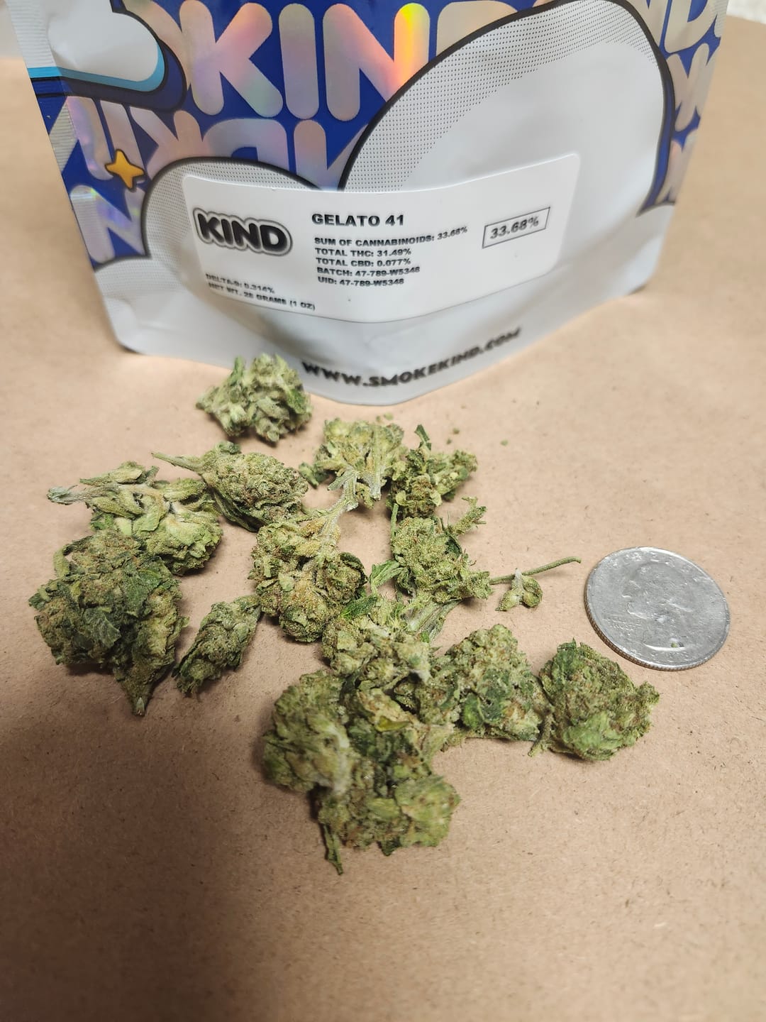 Customer photo review of Gelato 41 - 28 Grams - Hybrid
