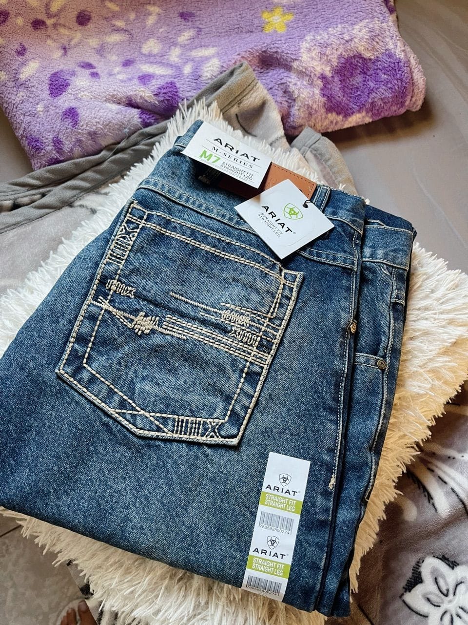 Customer photo review of Calça Country Masculina Ariat M5