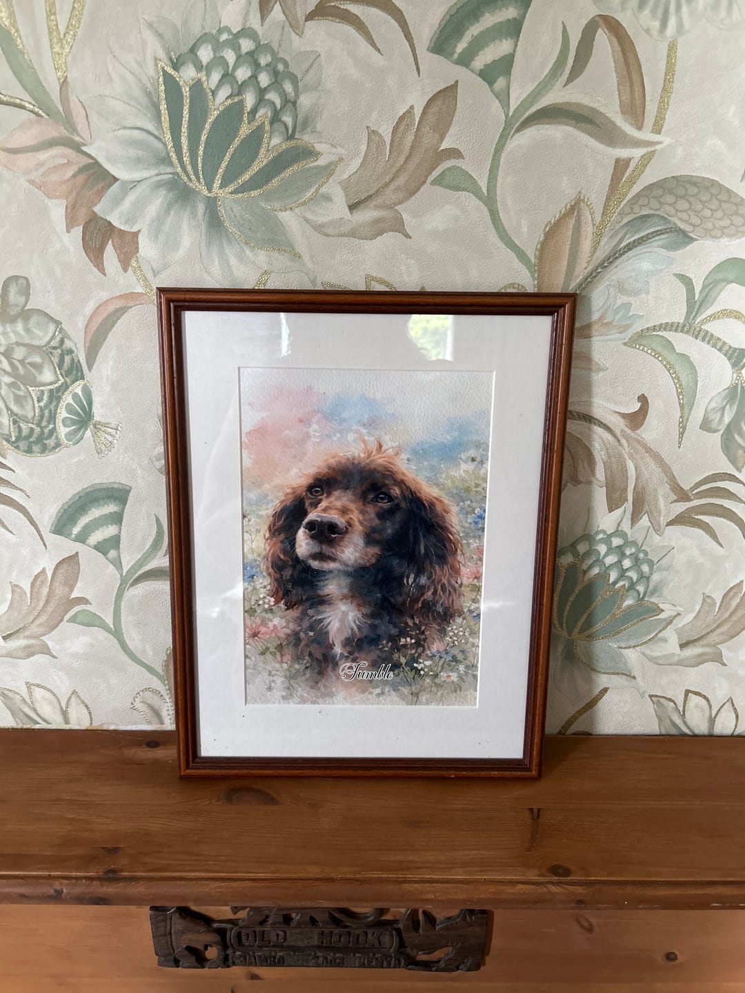 Customer photo review of Watercolour -  Personalised Poster