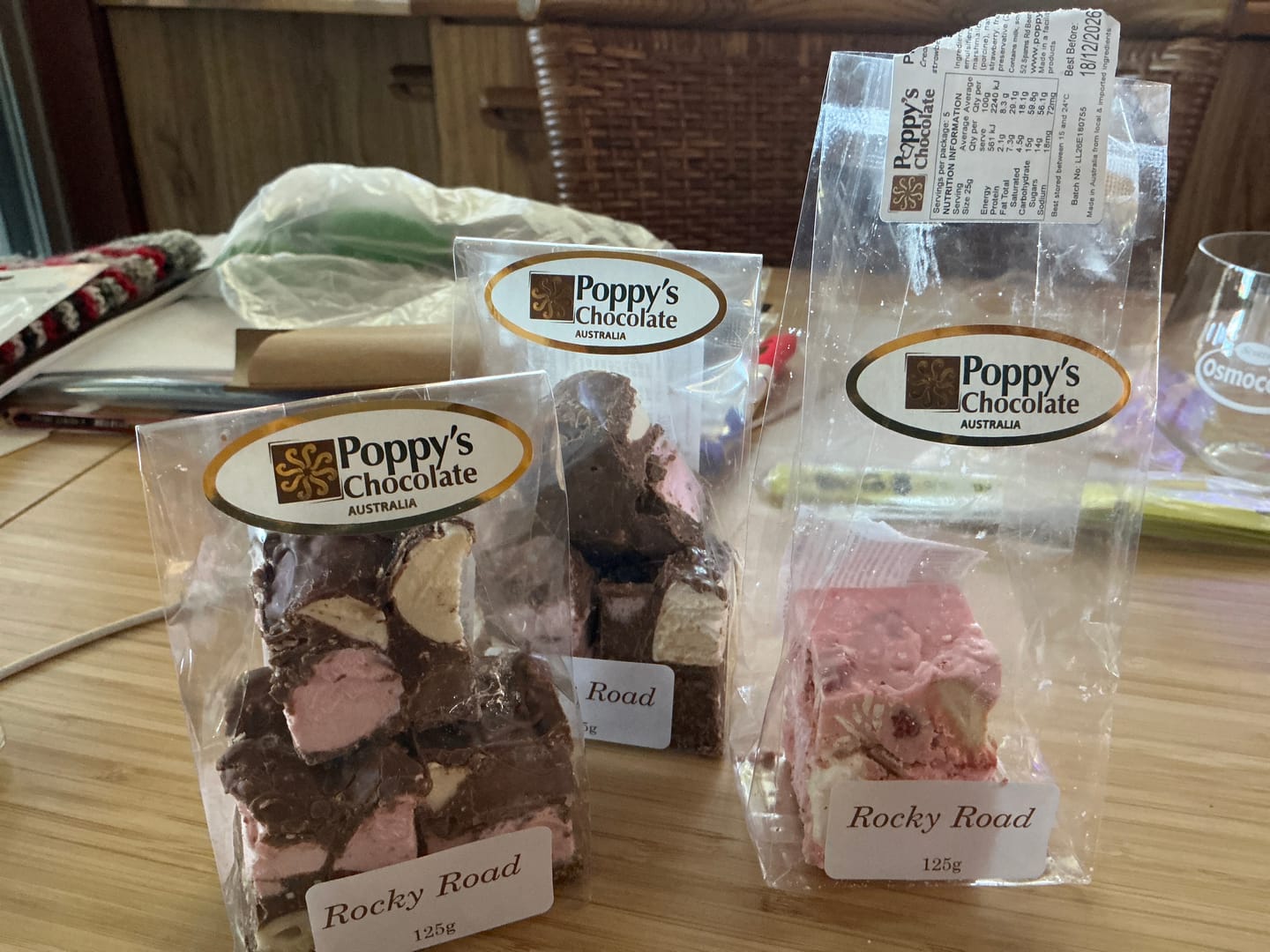 Customer photo review of Rocky Road Bundle - 8 pieces  - Try them all