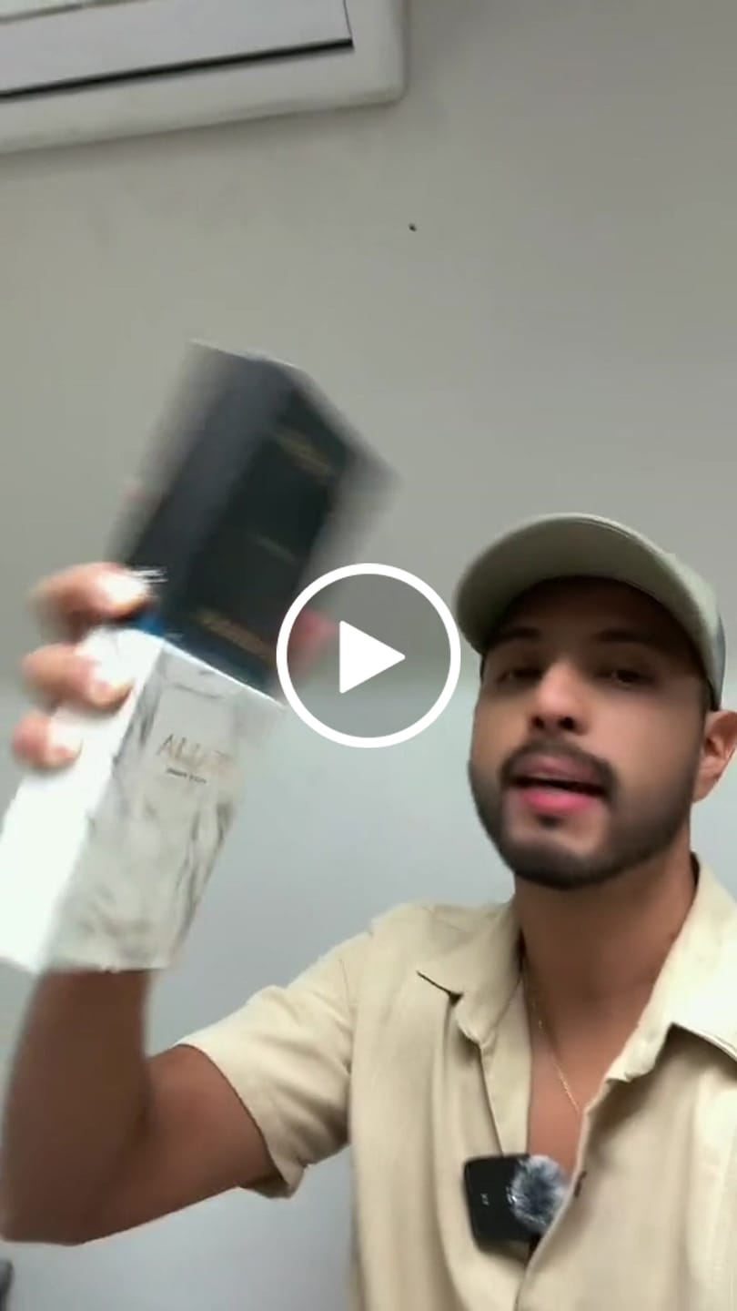 Customer video review of Perfume Rayhaan Nocturno Elixir de 100 ML EDP