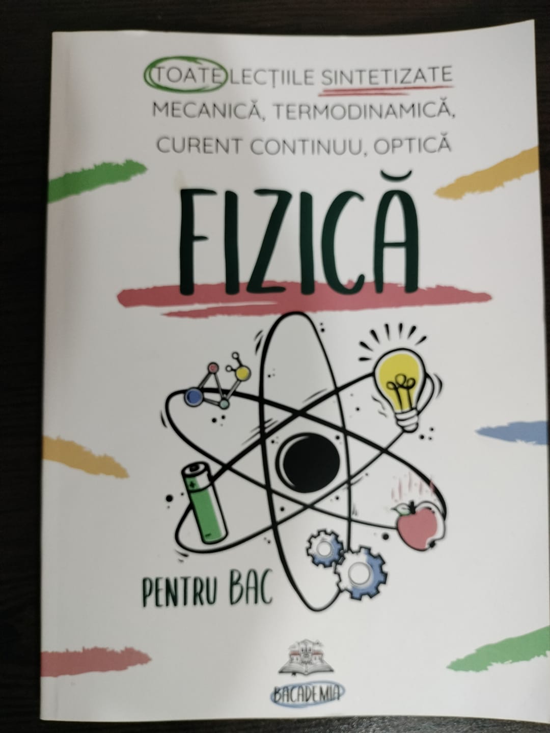 Customer photo review of Carte Fizică Bacalaureat Bacademia