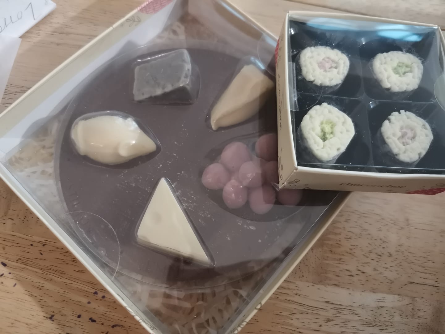 Customer photo review of Chocolate Sushi
