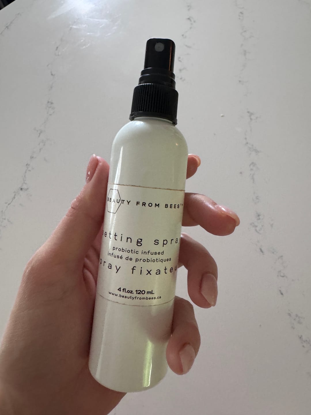 Customer photo review of Setting Spray