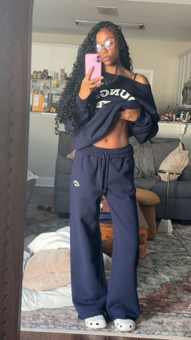 Customer photo review of W5198 - P.E. Crewneck