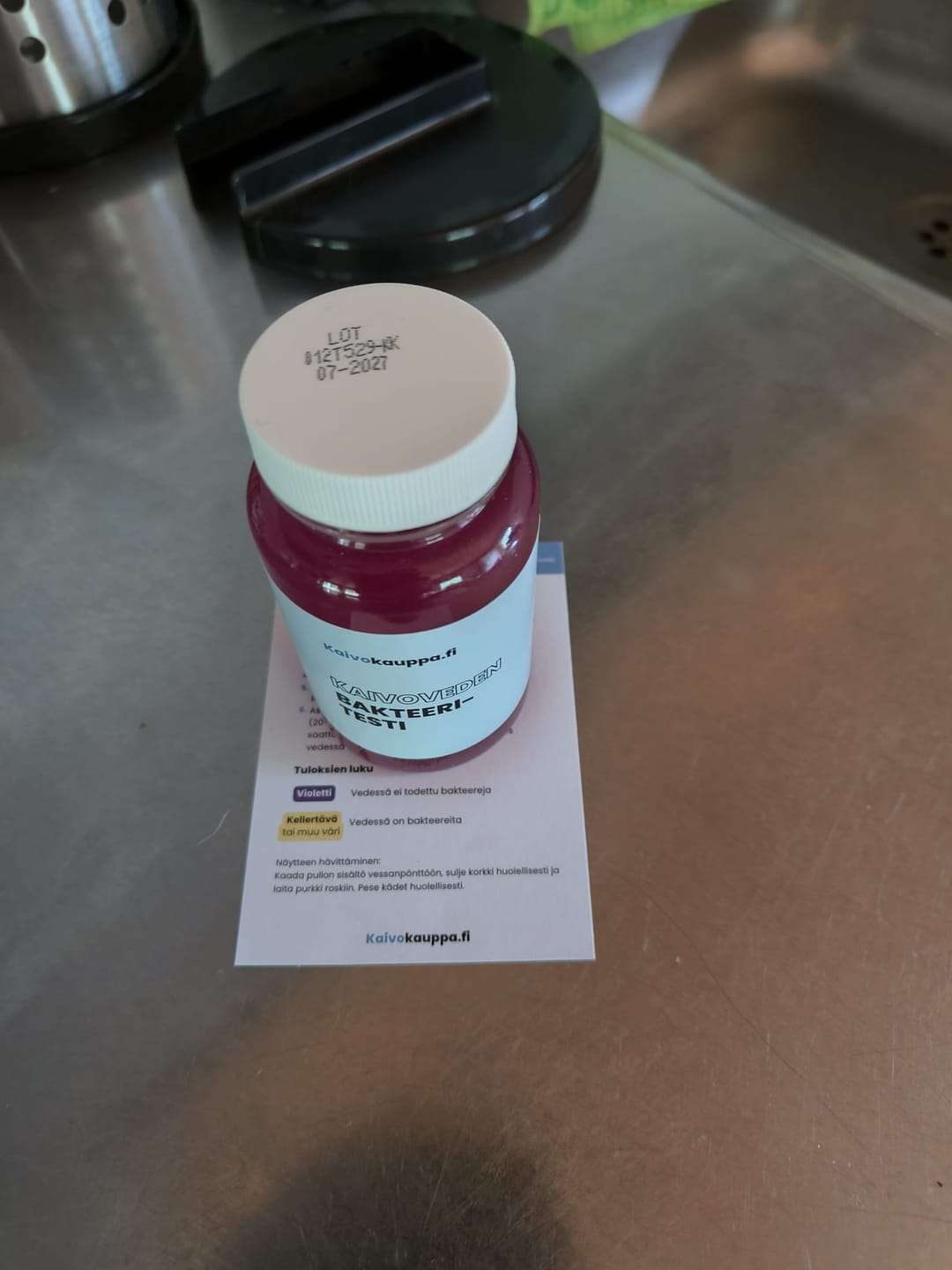 Customer photo review of Kaivoveden kotitesti™