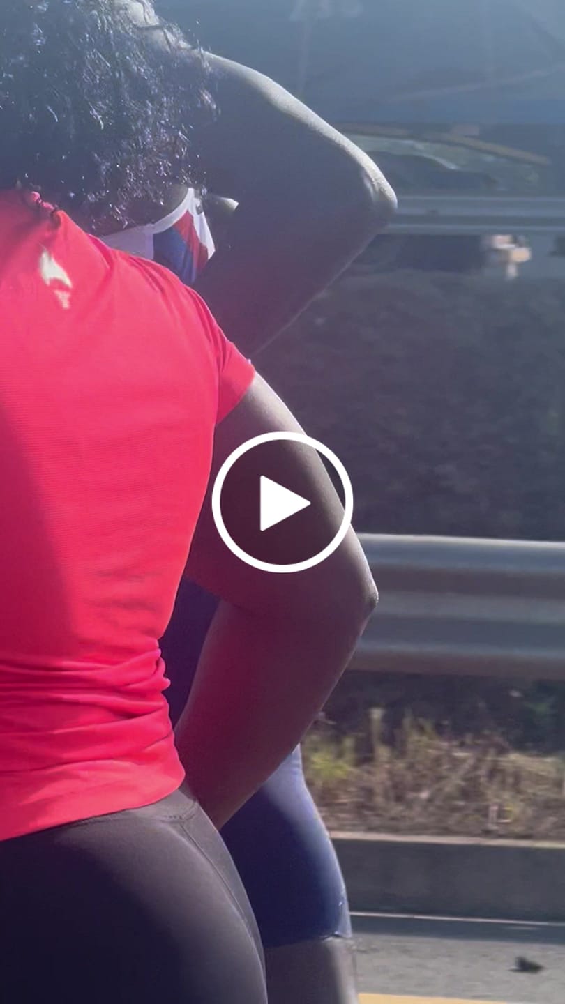 Customer video review of 8-Inch High-Waist Running Shorts with Zip Pocket