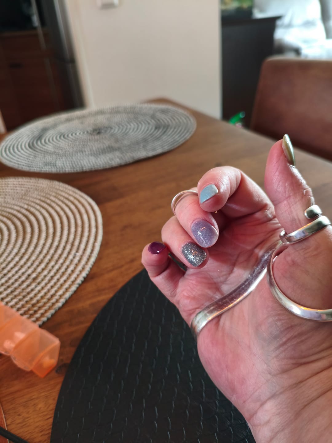 Customer photo review of Fossil Dipping Powder