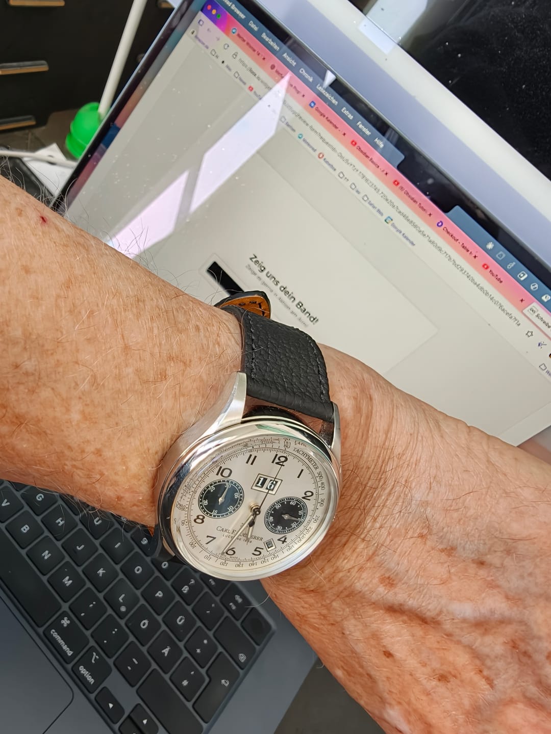 Customer photo review of Panthera Sport – Uhrenarmband