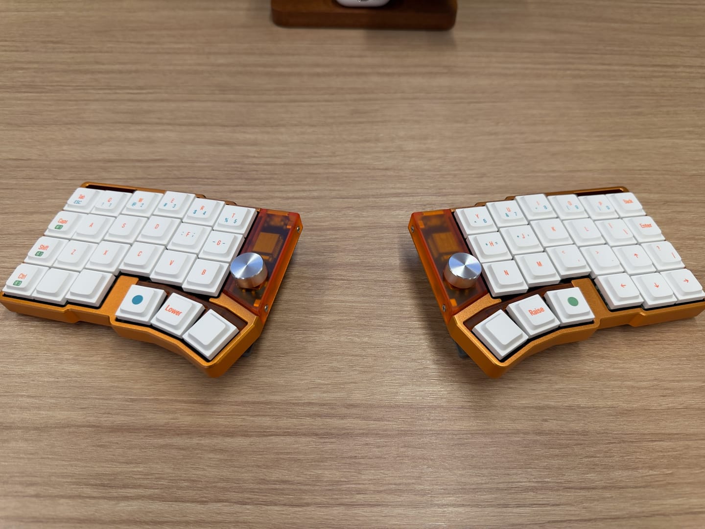 Customer photo review of Cornix - Split Low-Profile Split Ergonomic Keyboard (4th Batch - April)