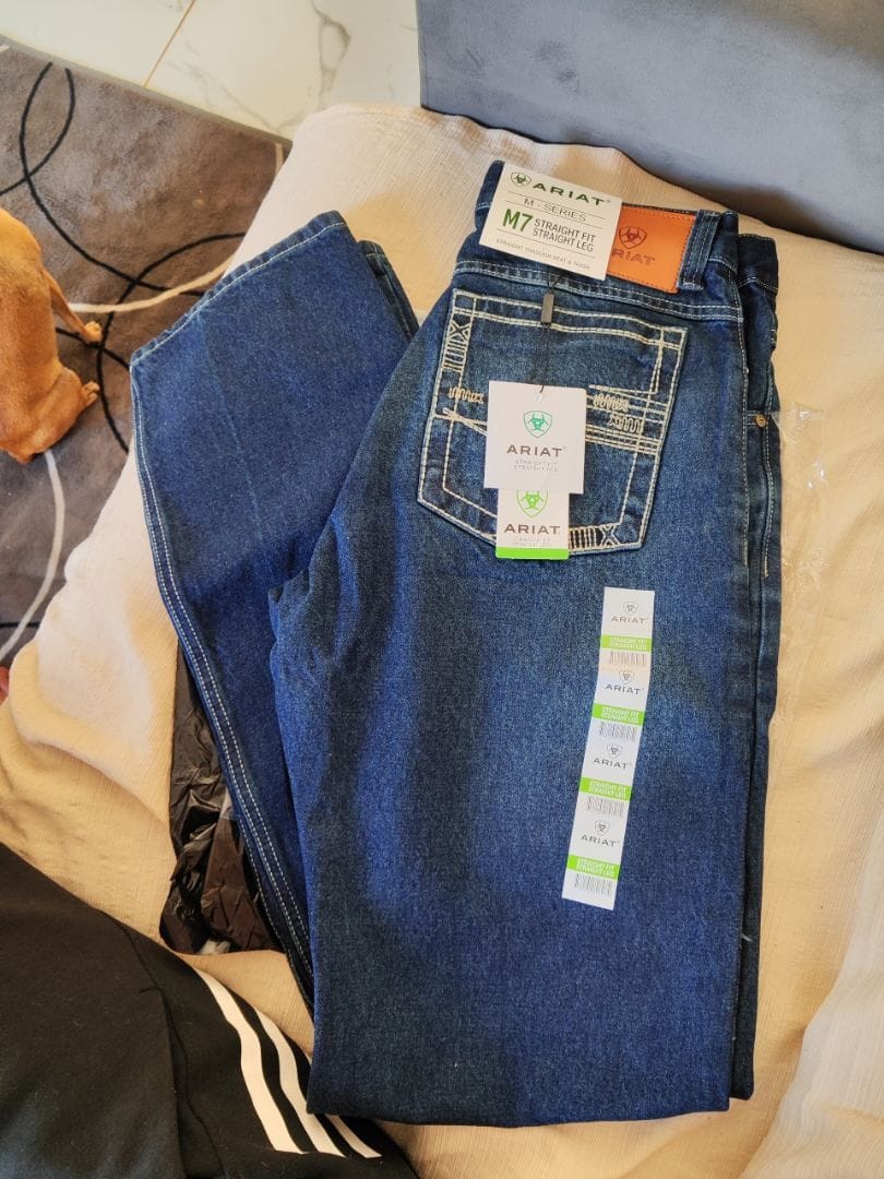 Customer photo review of Calça Country Masculina Ariat M5