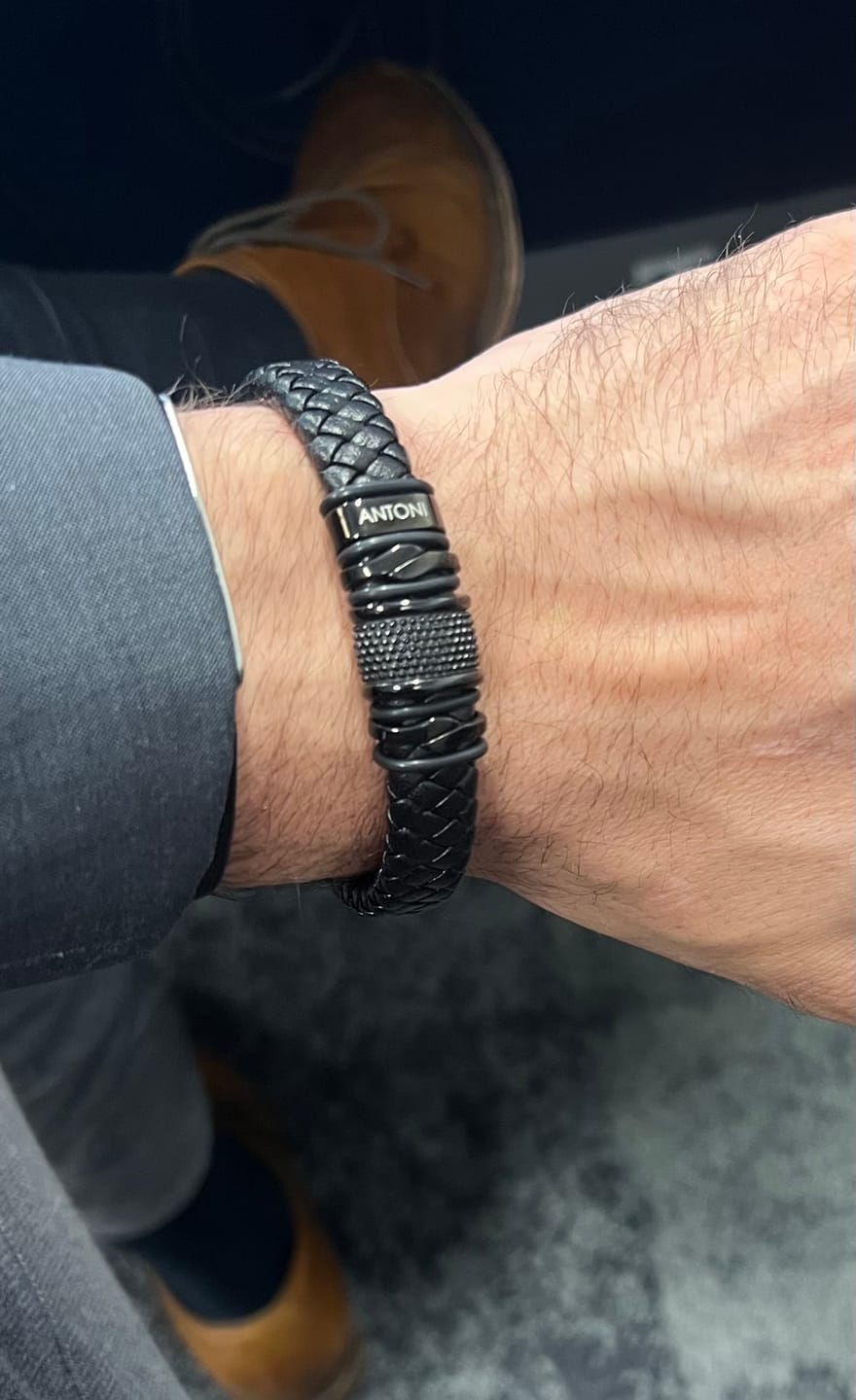 Customer photo review of Bracelet: Black