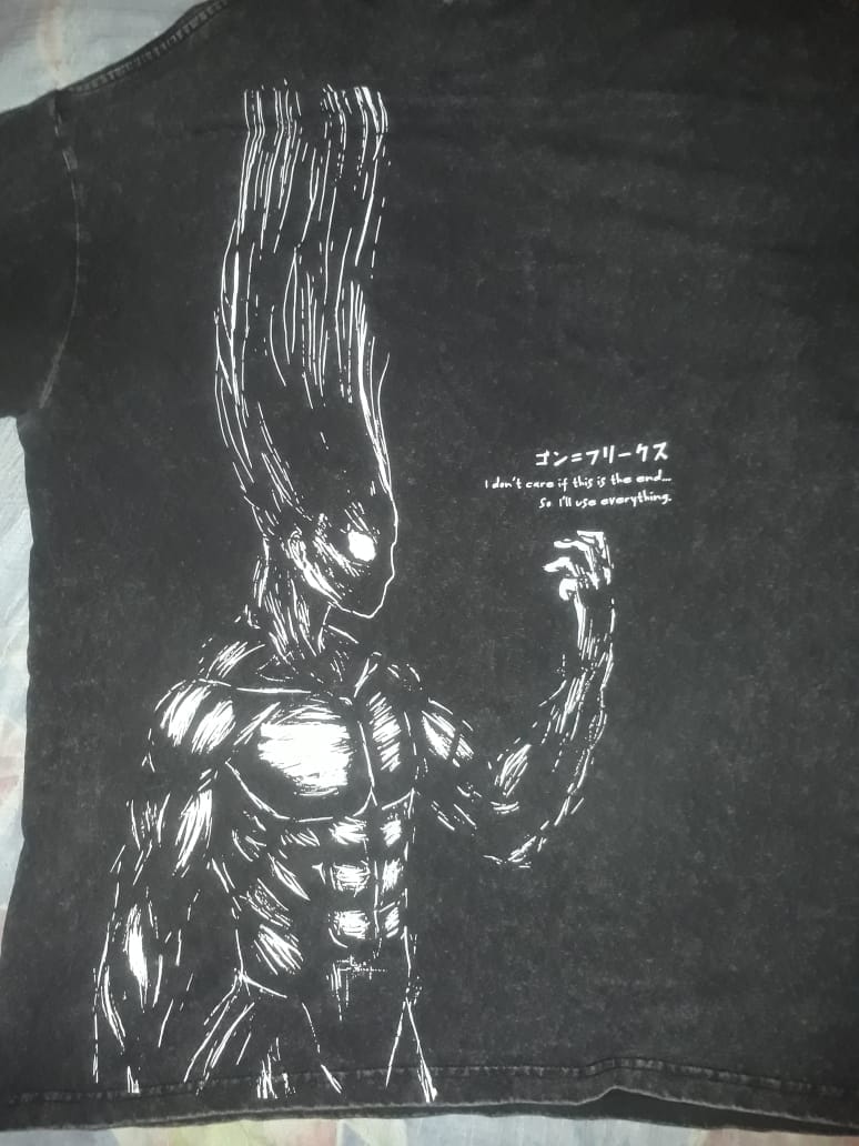 Customer photo review of Camisa Gon Freecss - Hunter X Hunter