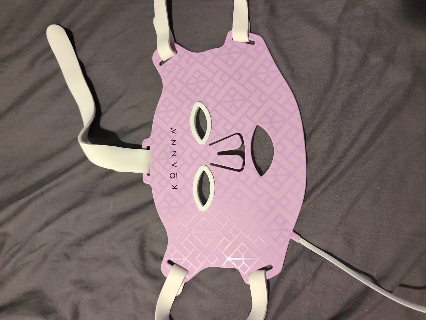 Customer photo review of Koanna® MultiGlo™ LED Light Therapy Mask