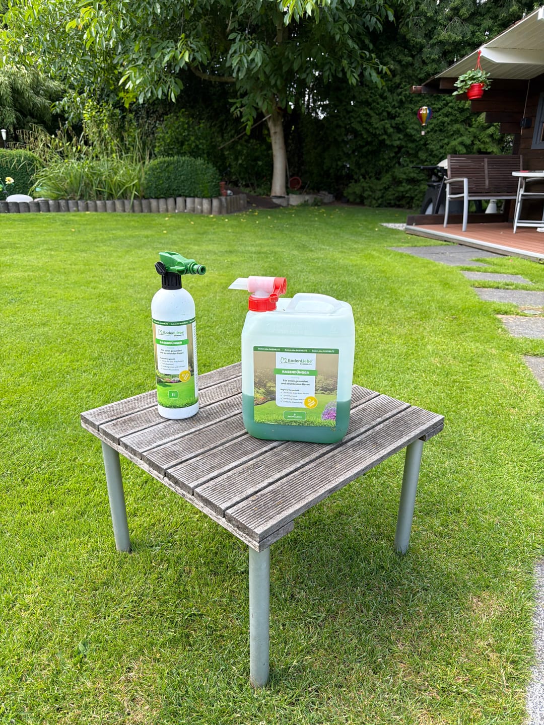 Customer photo review of RASENBLITZ™ - SOMMERDÜNGER NACHFÜLLPACK