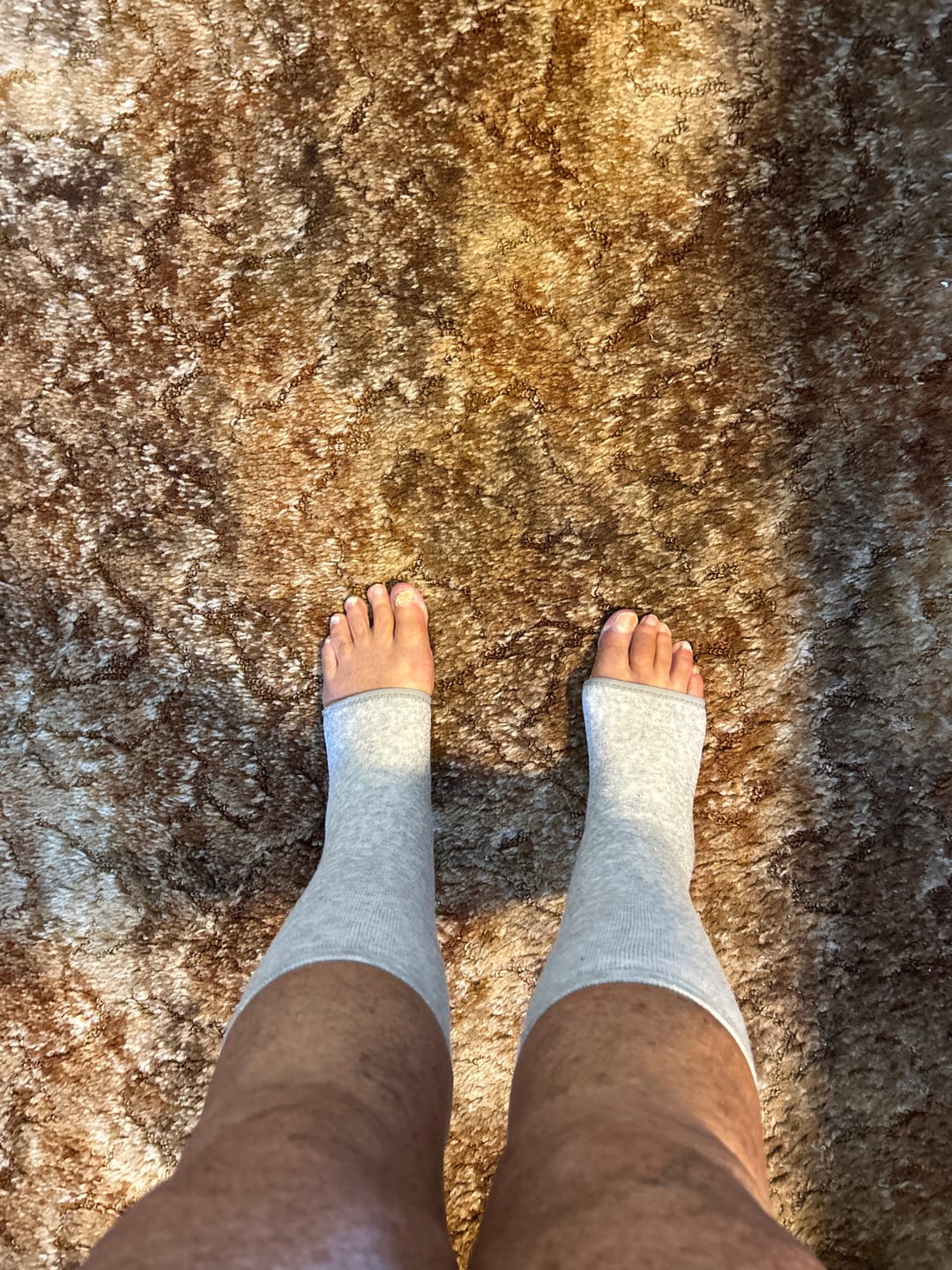 Customer photo review of Premium Anti-Fatigue Bamboo Footsleeves