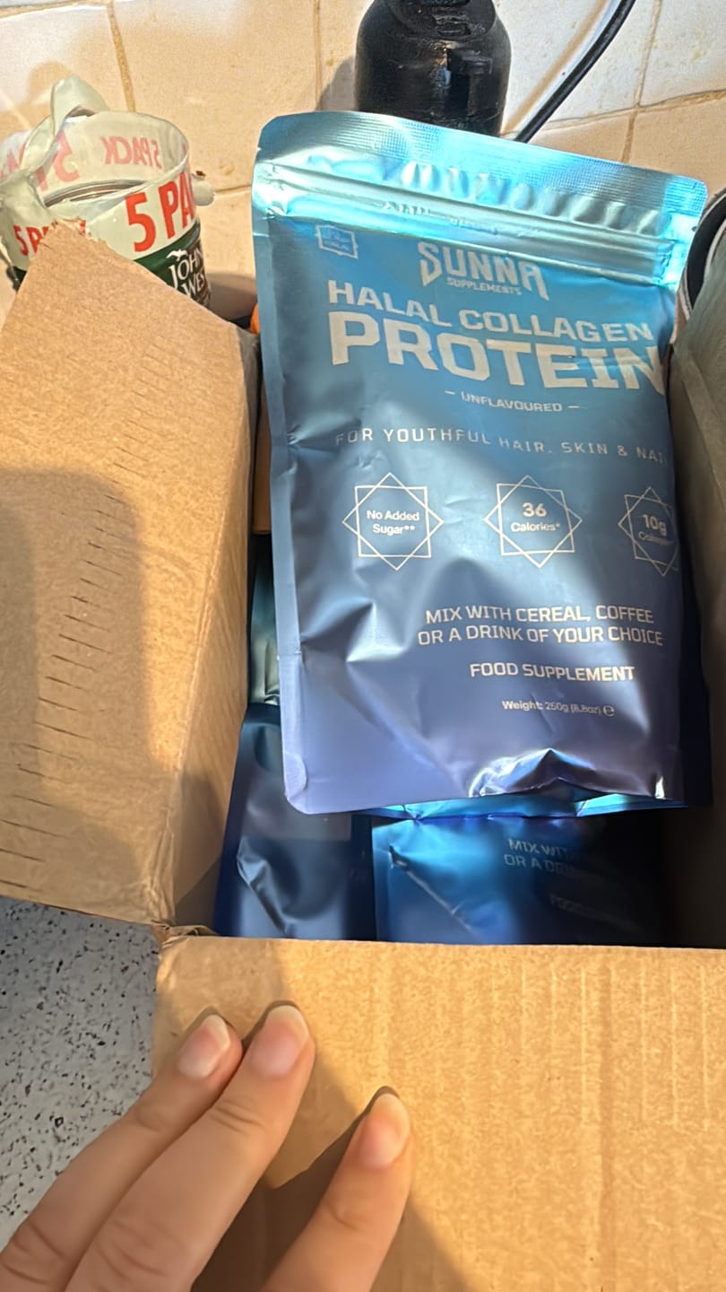 Customer photo review of Collagen 3 Month Supply (750g)