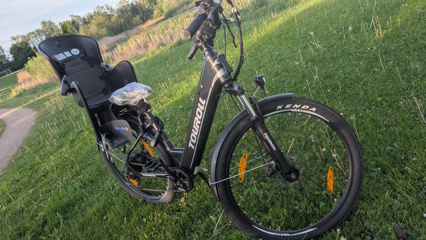 Customer photo review of Touroll J1 ST Trekking Electric Bike