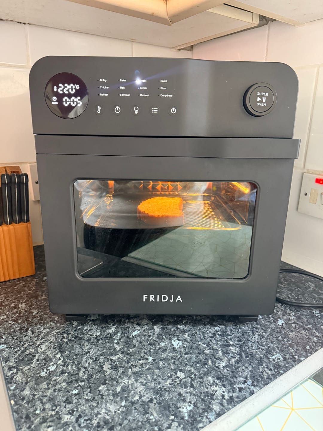 Customer photo review of f66 Super Oven - 15L Digital Air Fryer Oven