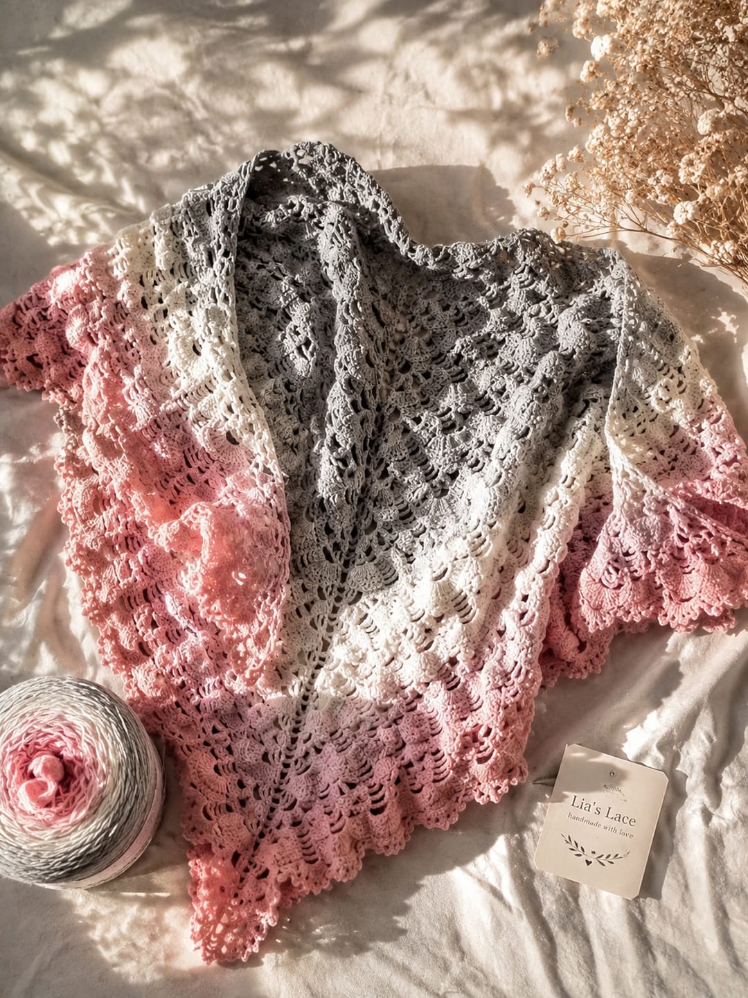 Customer photo review of YarnArt Flowers Alpaca
