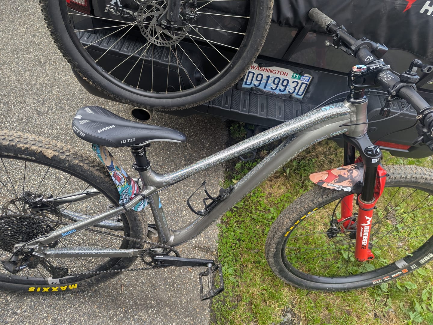 Customer photo review of Spectral Effects Clear Frame Keeper