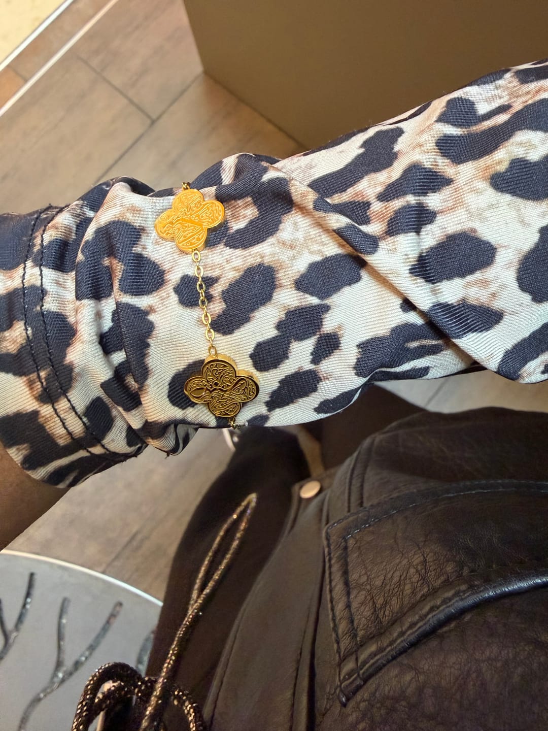 Customer photo review of Shukr | Sabr | Tawakkul Kleeblatt Armband