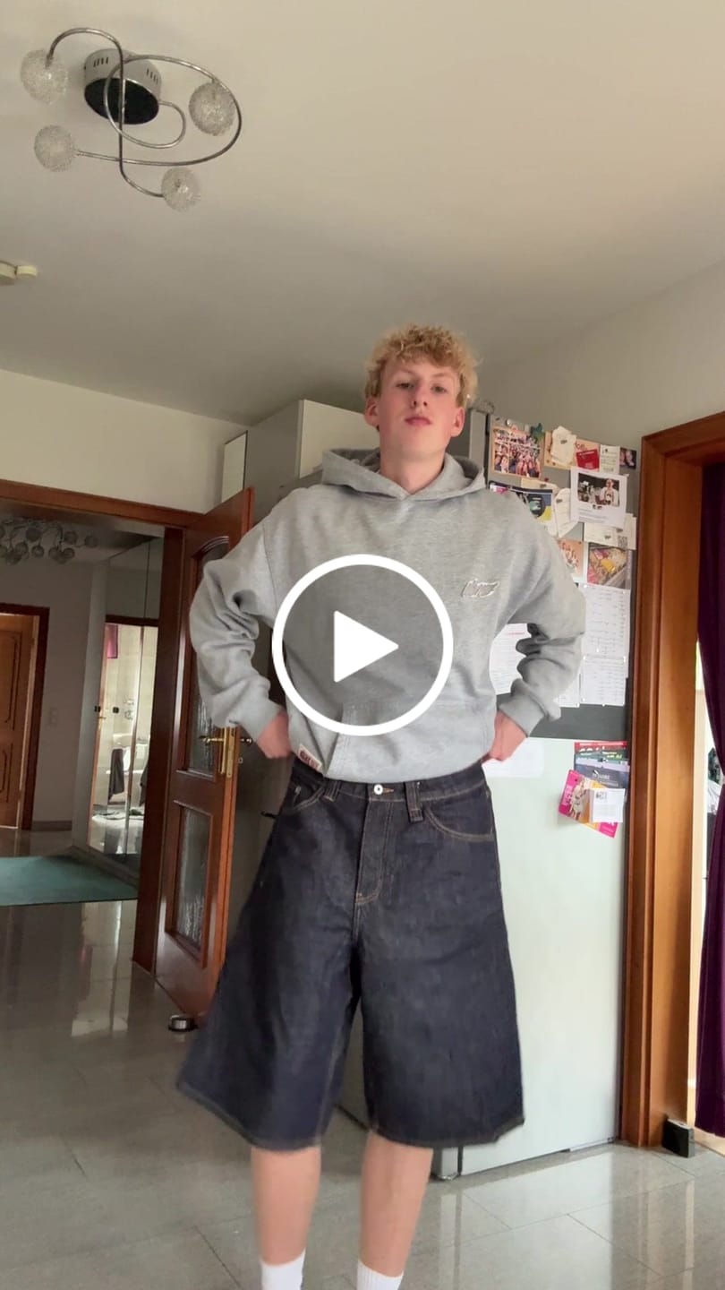 Customer video review of Raw Jorts Blue