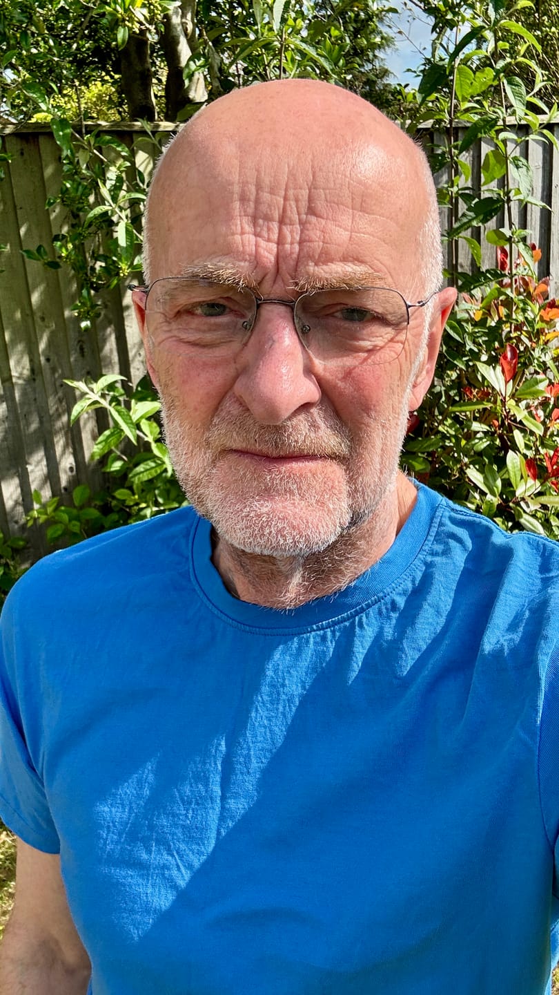Customer photo review of Organic Tall Slim T-shirt (Azure)