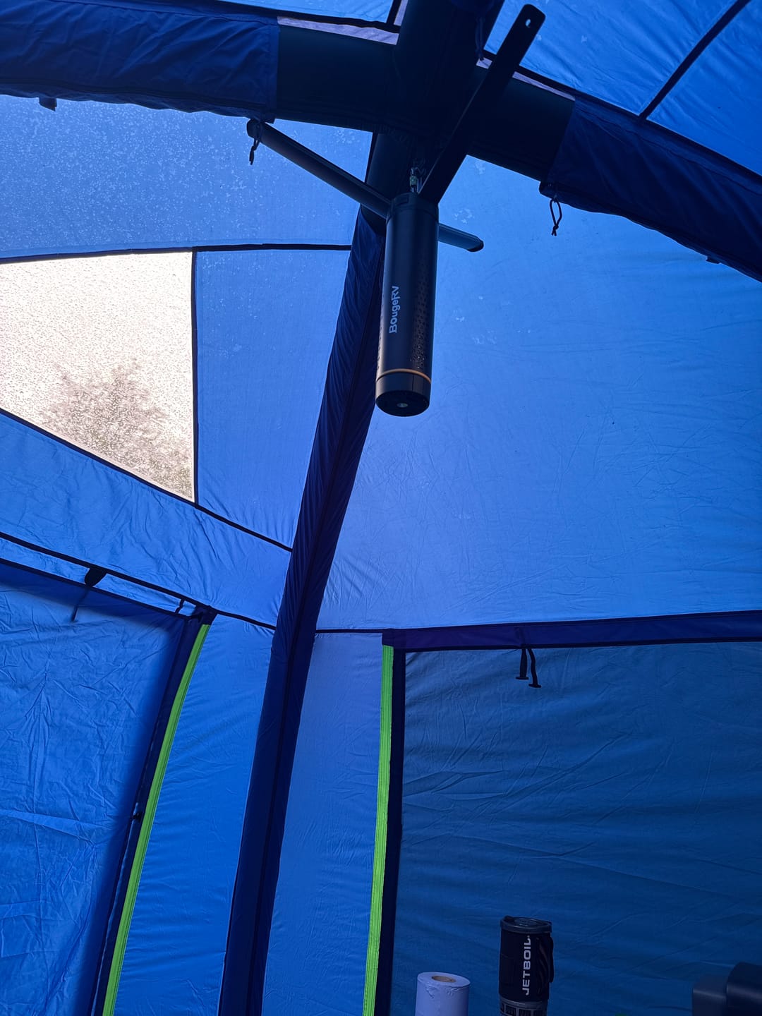 Customer photo review of BougeRV New T1 Portable Camping Lantern