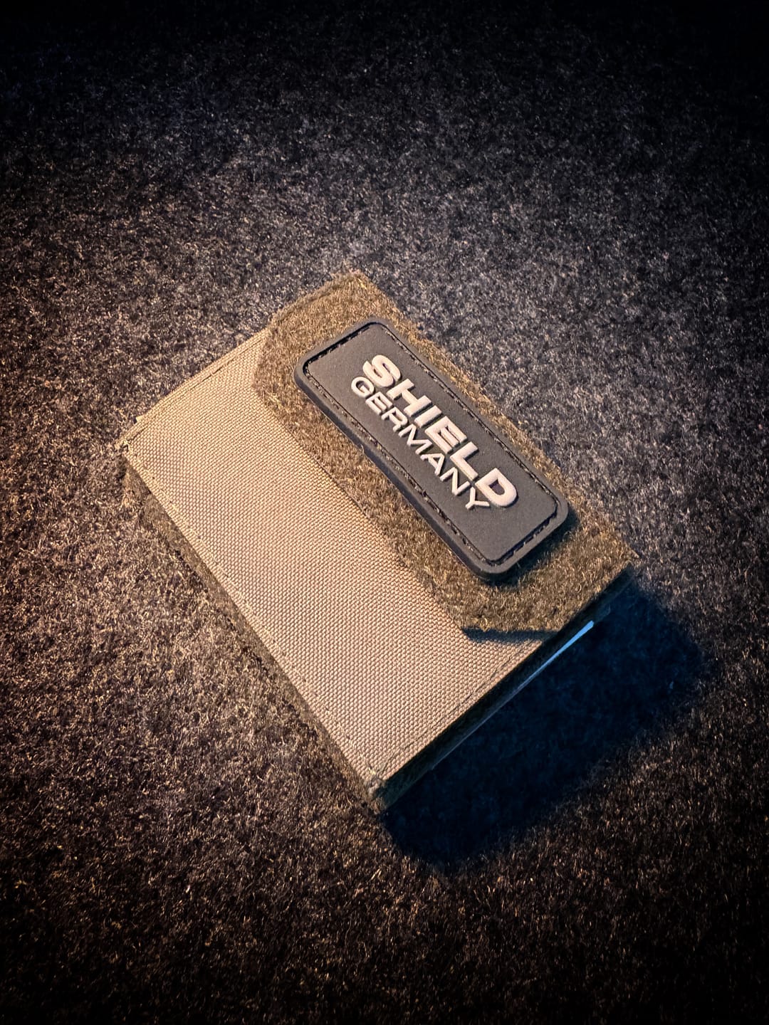 Customer photo review of Tactical Wallet Münzfach - Steingrau Oliv