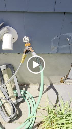 Customer video review of Metal Water Hose Splitter