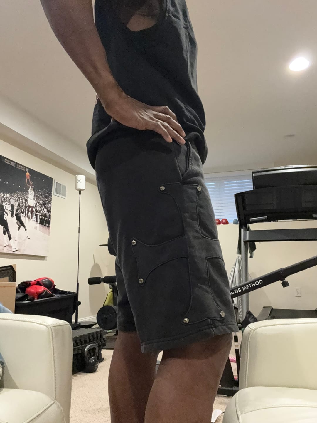 Customer photo review of Cross Armor Shorts