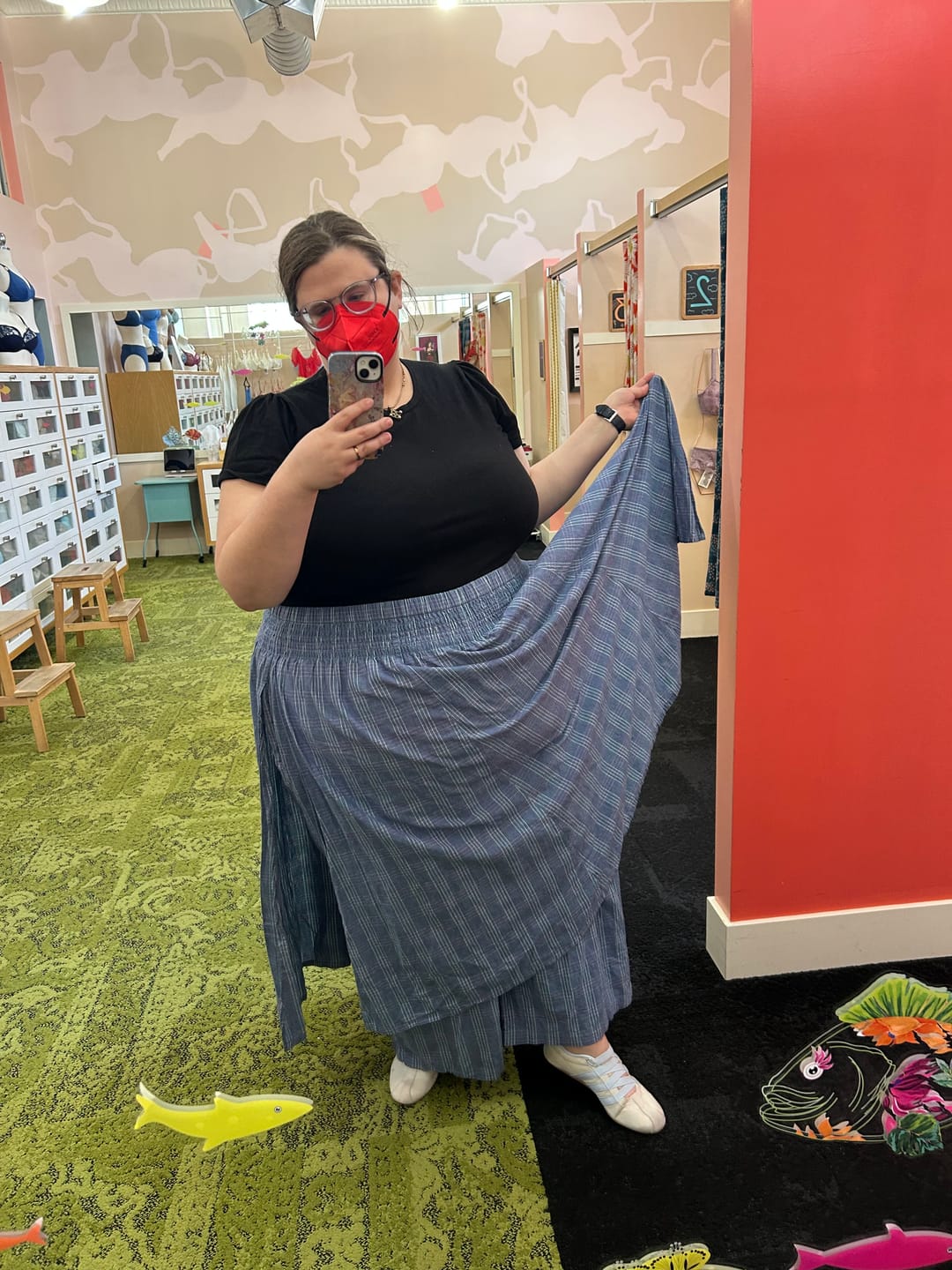 Customer photo review of RUE PANTS | REED CHEX