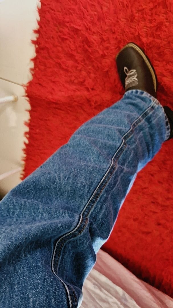 Customer photo review of Calça Country Masculina Ariat M5