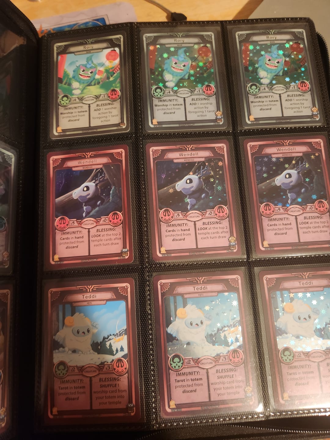 Customer photo review of TOTYM Trading Card Game | Genesis Base Set - 1st Edition