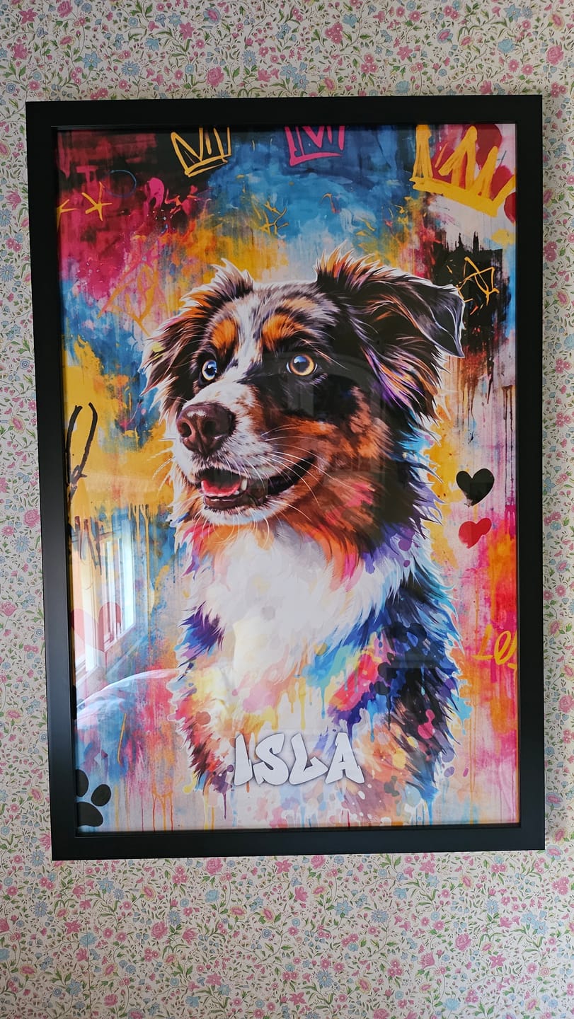 Customer photo review of Grafiti - Póster personalizado