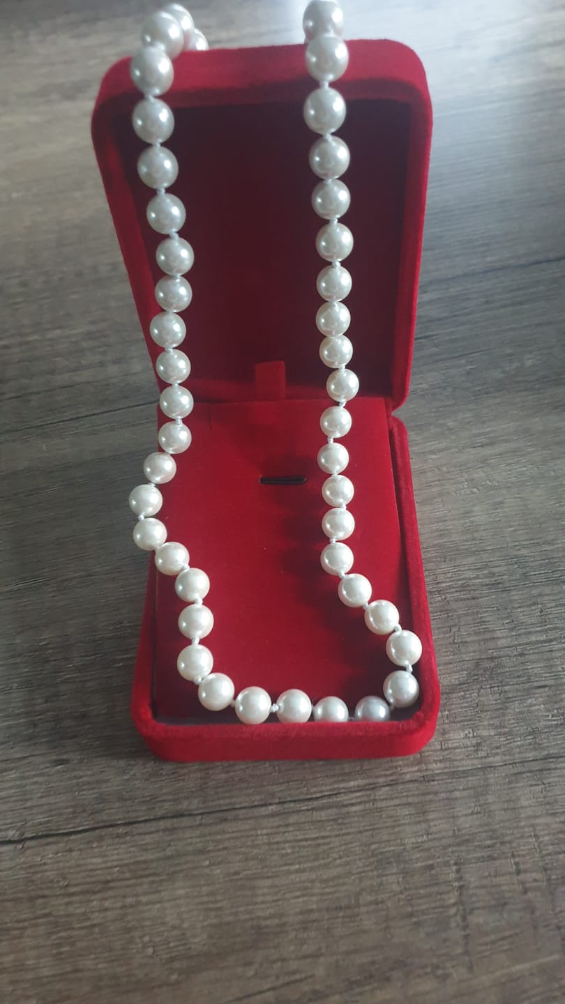 Customer photo review of Collier Perle de Culture Peyton