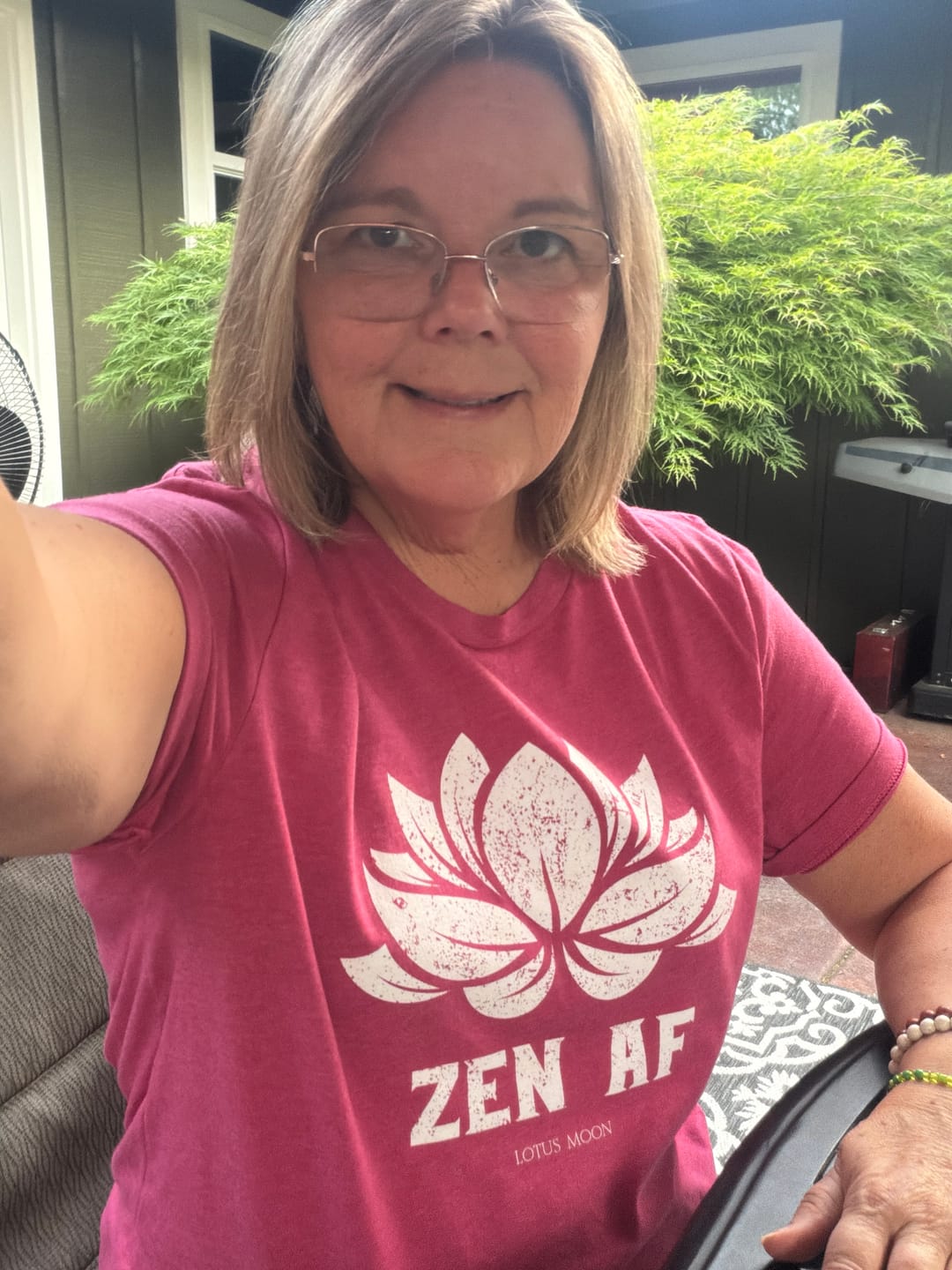 Customer photo review of Zen AF Lotus Tee