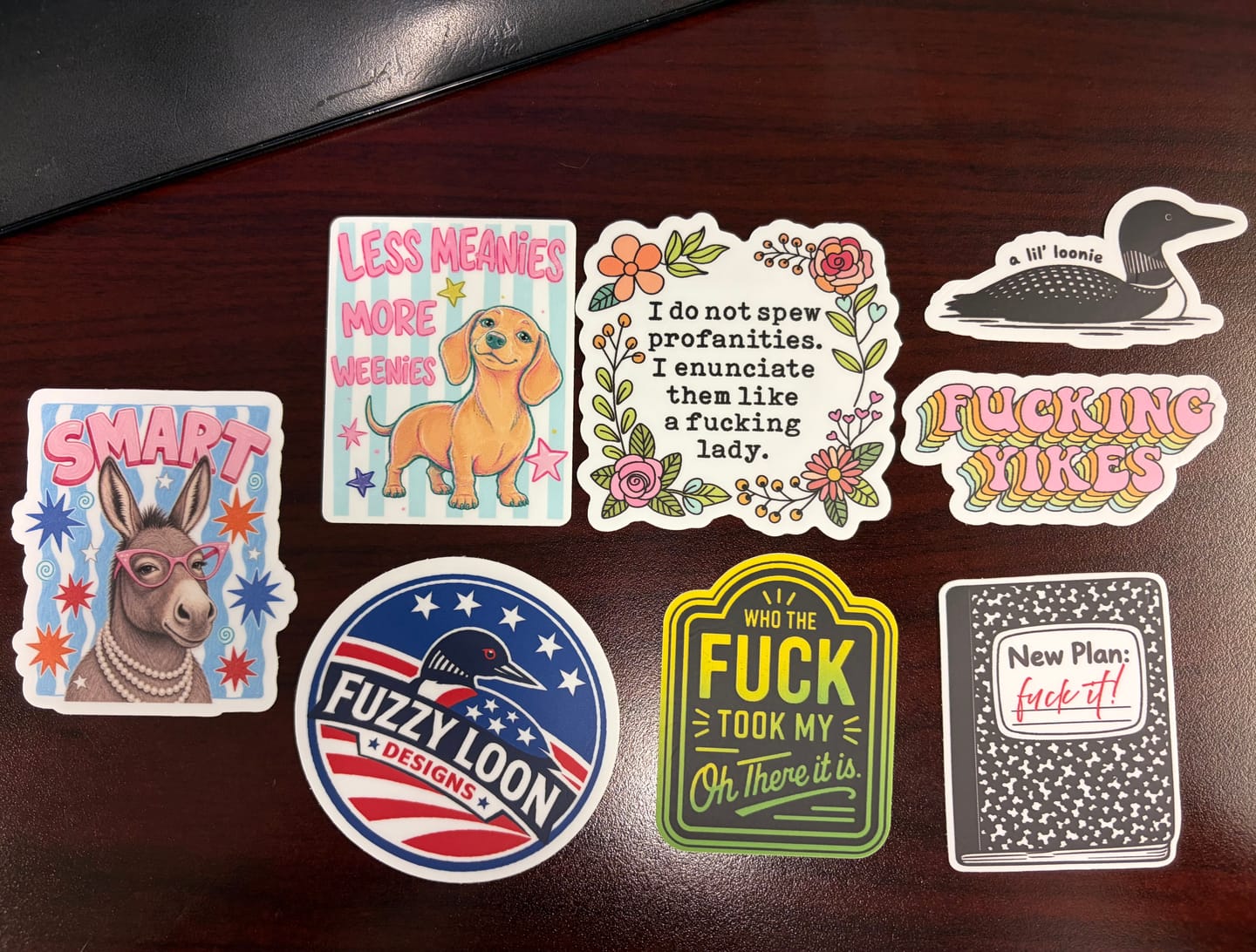 Customer photo review of STICKER CLUB | Monthly Sticker Subscription