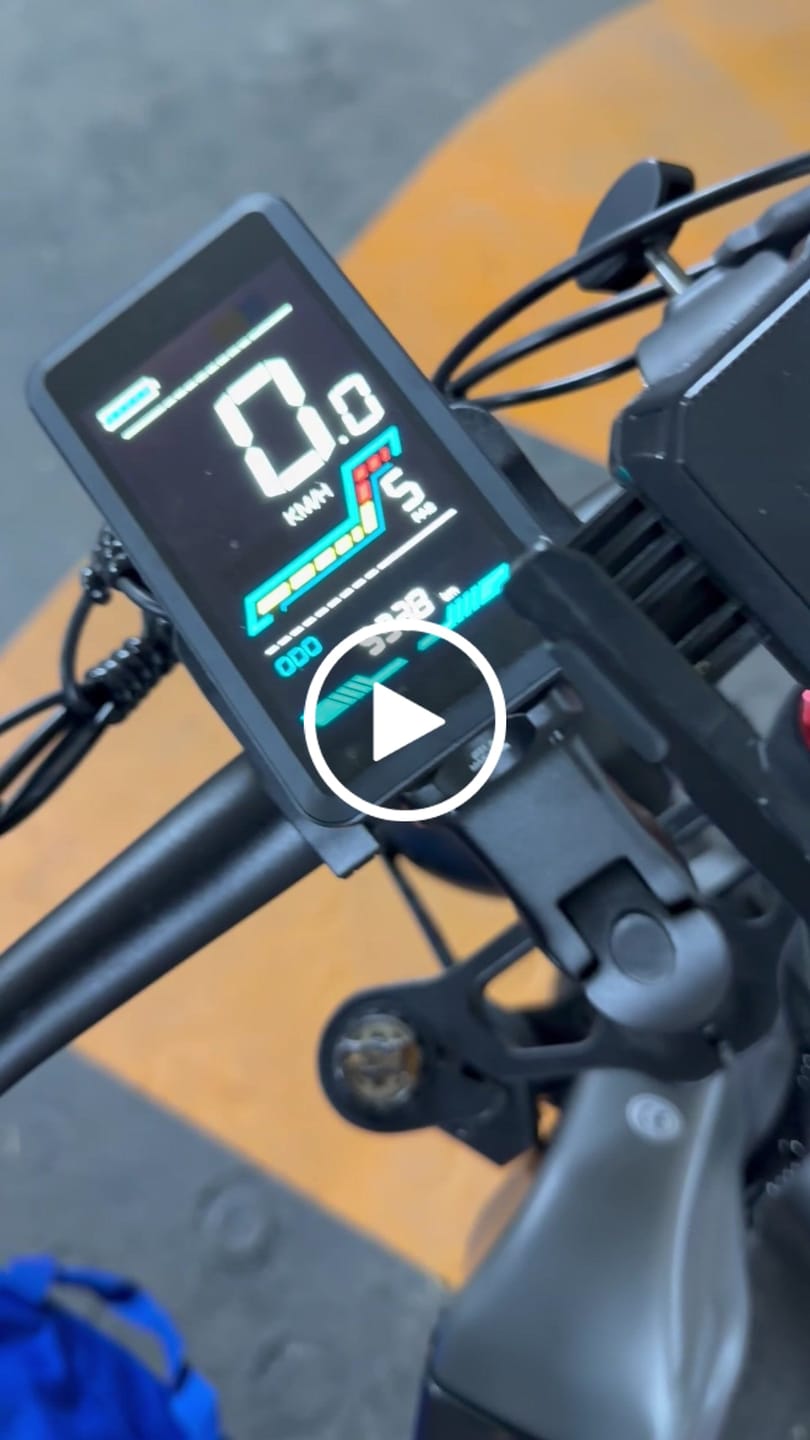 Customer video review of CMACEWHEEL V20 750W 20" Fat Bike 960Wh Full Suspension E-bike with Torque Sensor 48V 20Ah Battery