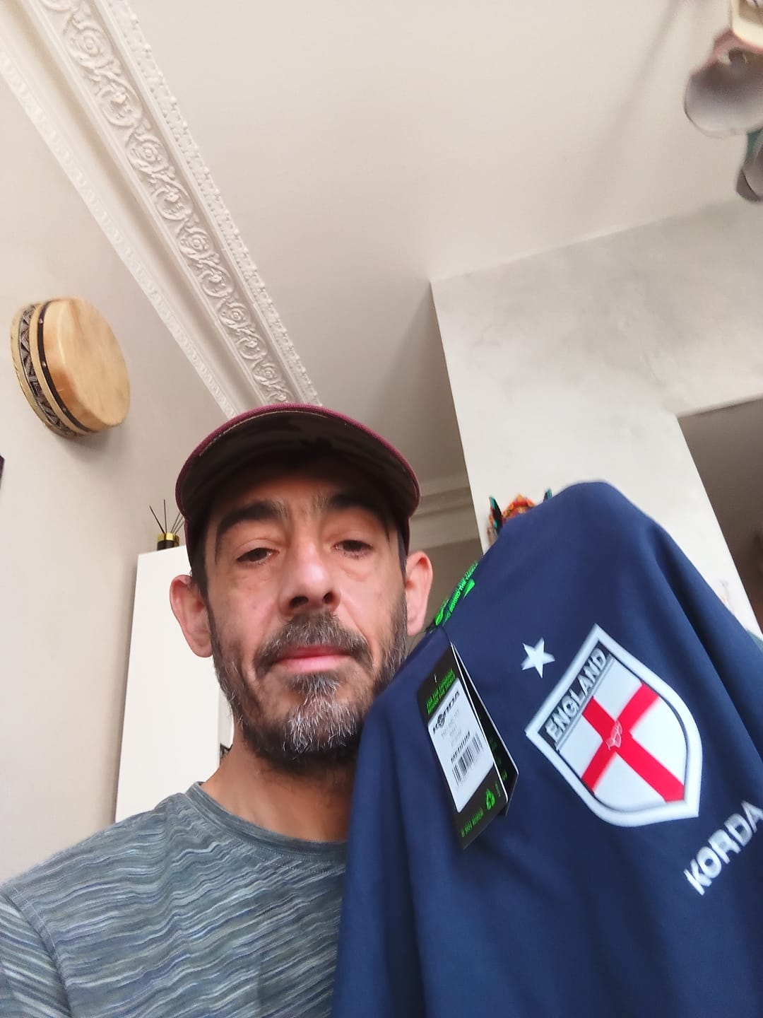 Customer photo review of Korda England Tee - Free Gift